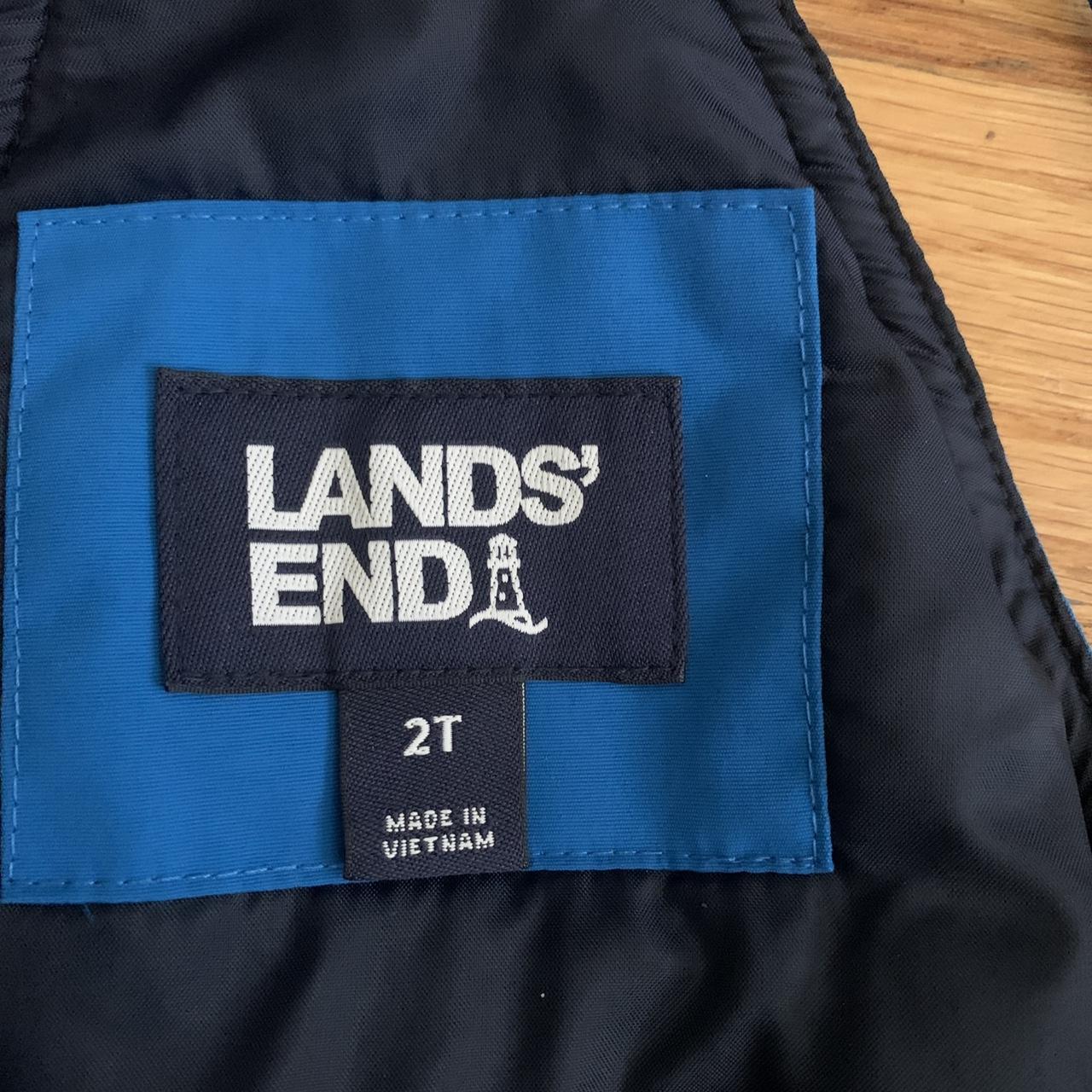 Lands End Kids Insulated Grow A Long Snow Bibs... - Depop