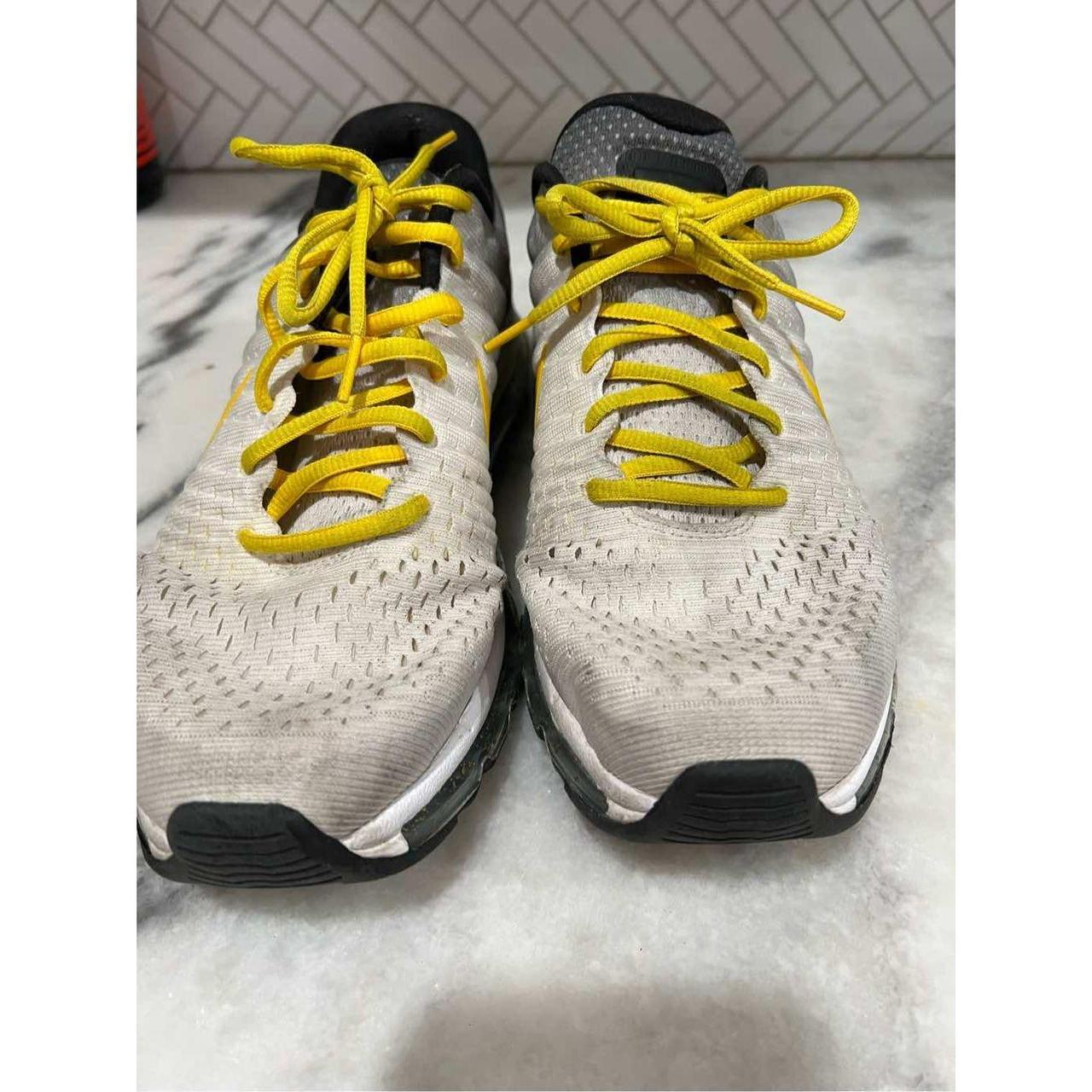 Nike iD Squad Air Max 2017 yellow Swoosh 918091-992... - Depop