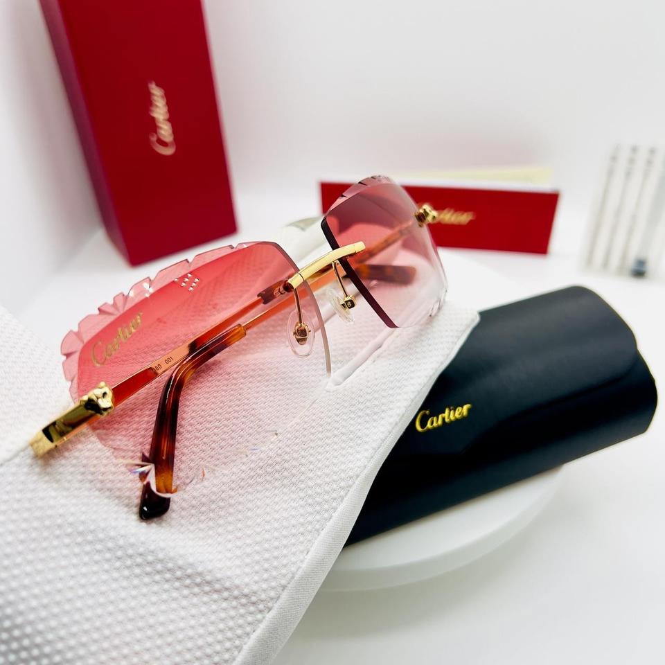 Cartier red hot sale lenses