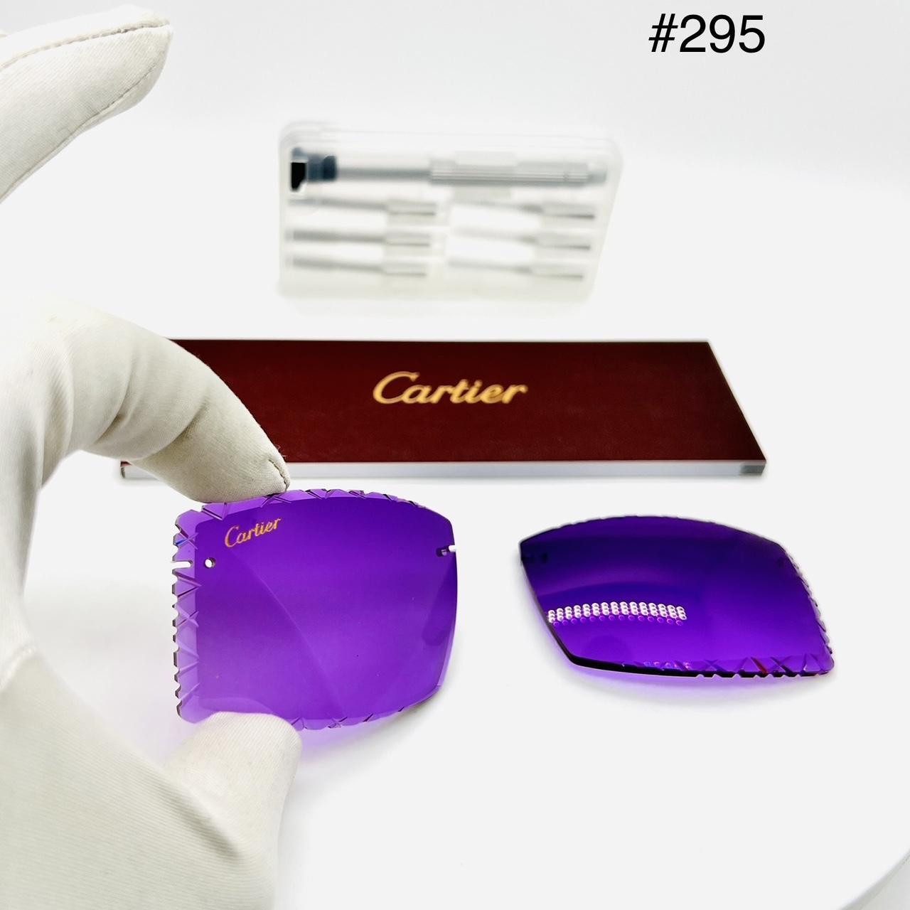 Customized Cartier lenses replacement for Buff horn... Depop