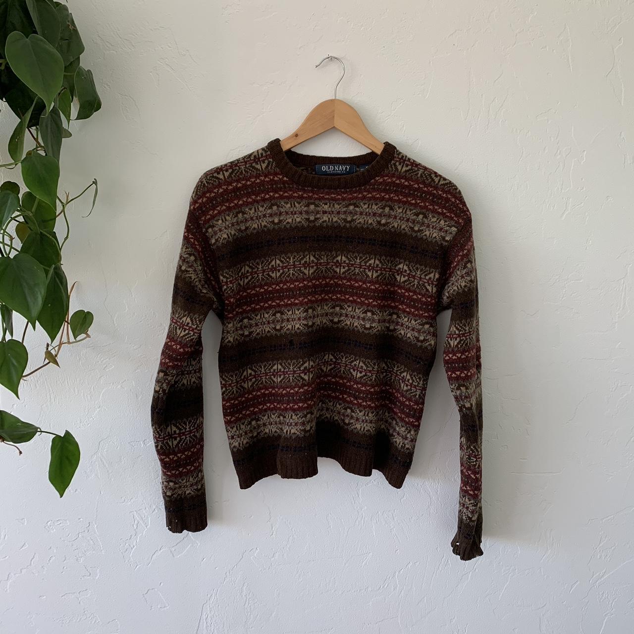 vintage 90s old navy wool sweater This gorgeous... - Depop