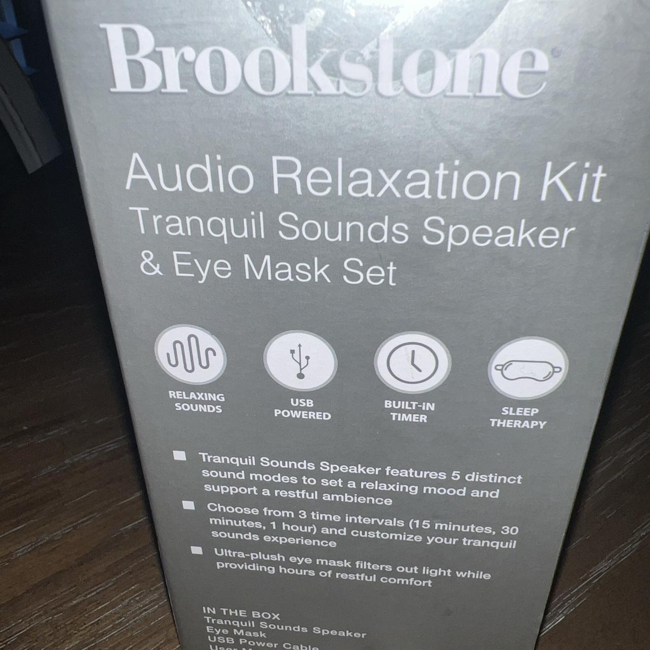 Brookstone Audio Relaxation Kit New In Box Depop