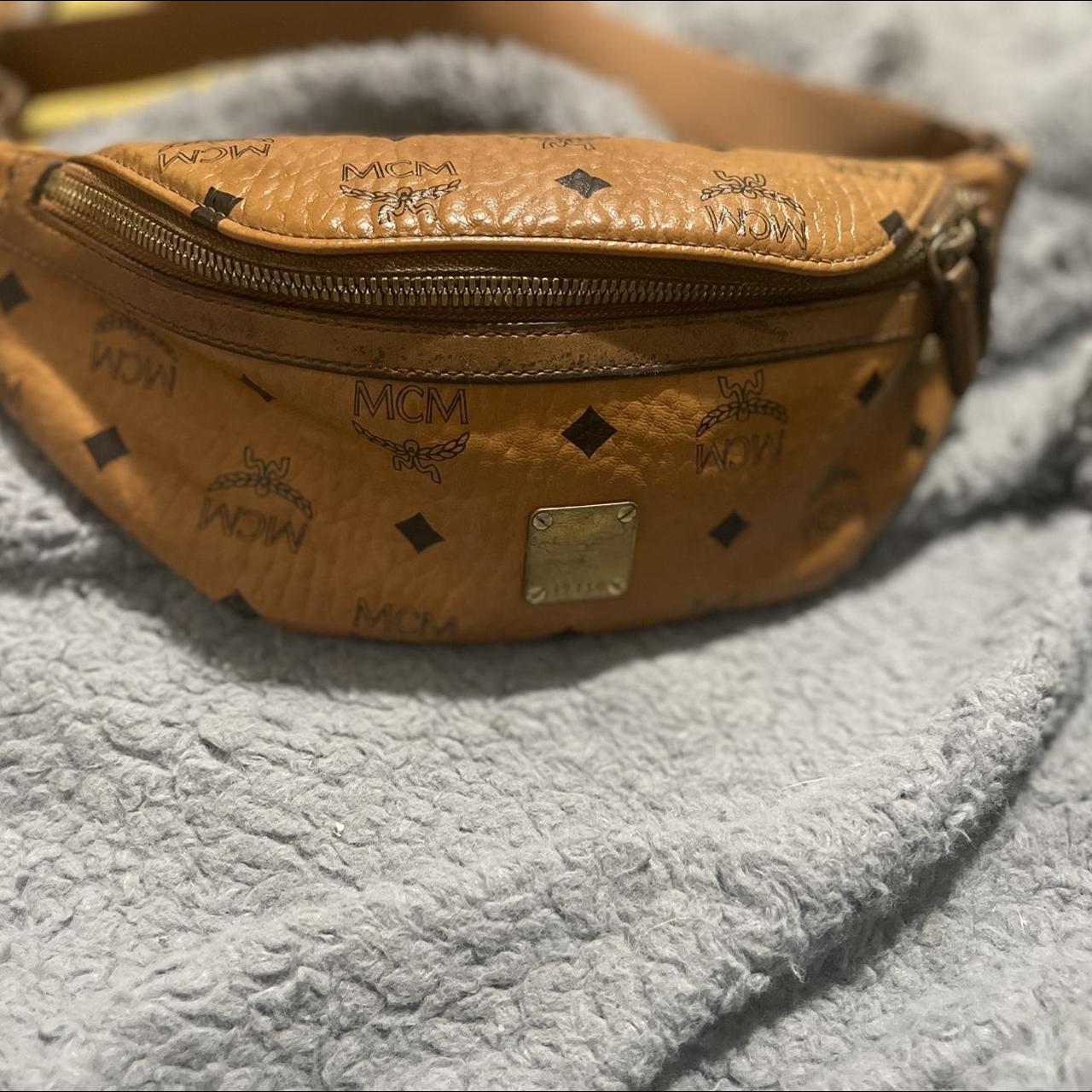 Vintage mcm fanny pack sale