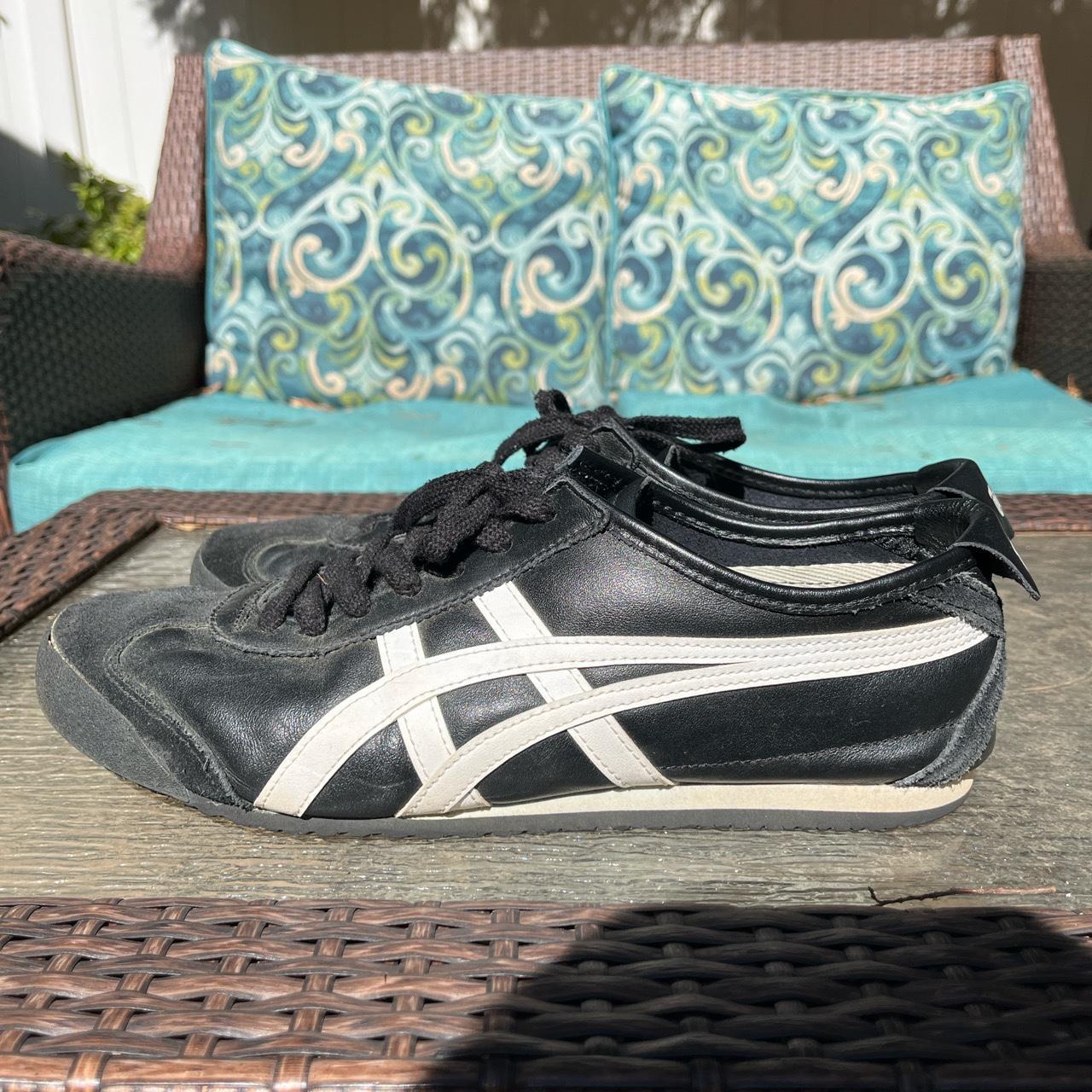 Used Mexico 66 onitsuka tigers with box, size 10.5,... - Depop