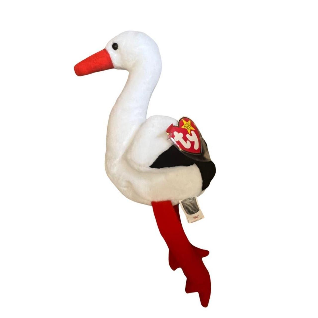 Popular Ty Beanie Babies Stilts The Stork