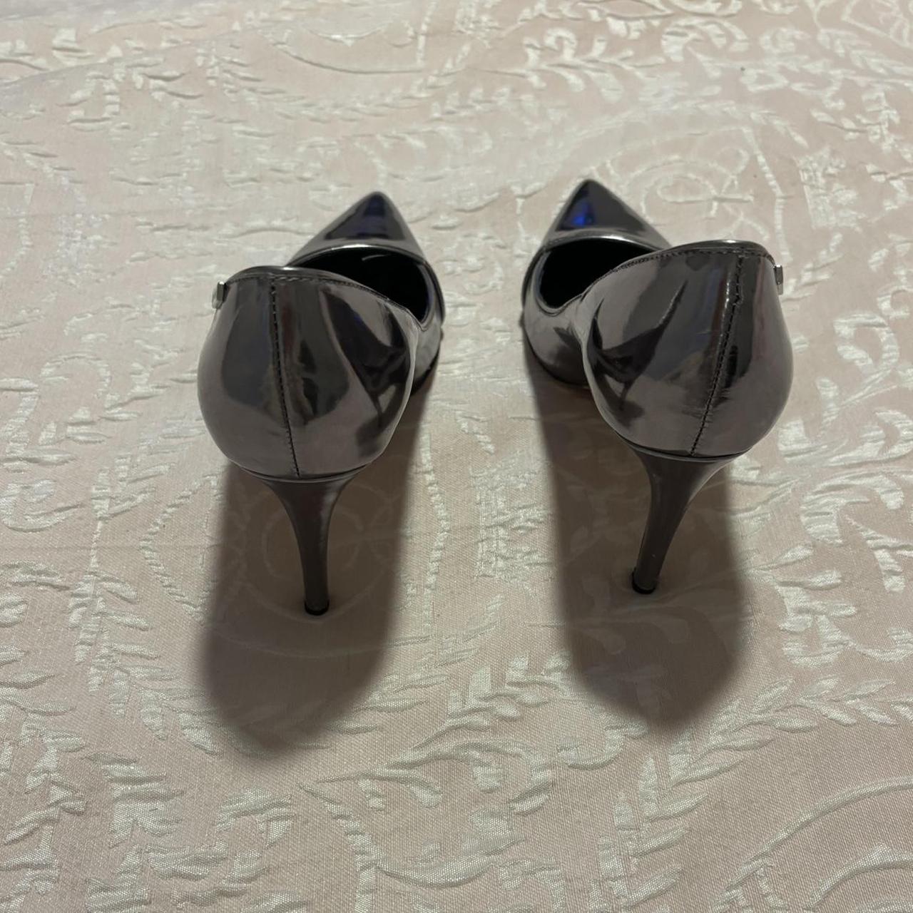 calvin klein silver sneakers