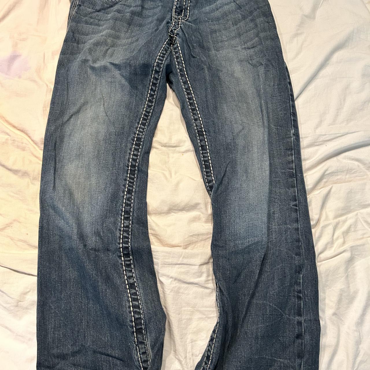 Mens silver sale jeans bootcut