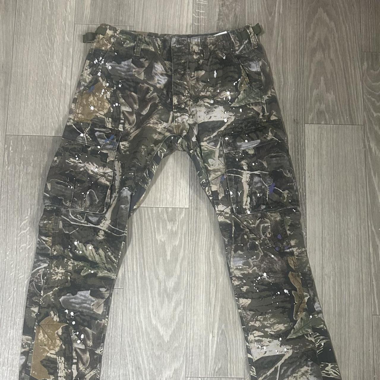 MNML Camo Cargo Pants Size 30 Depop