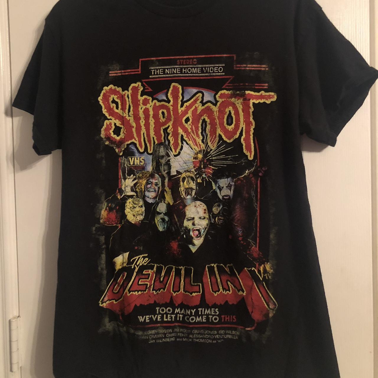 slipknot large t shirt #slipknot #grudge #tshirt - Depop