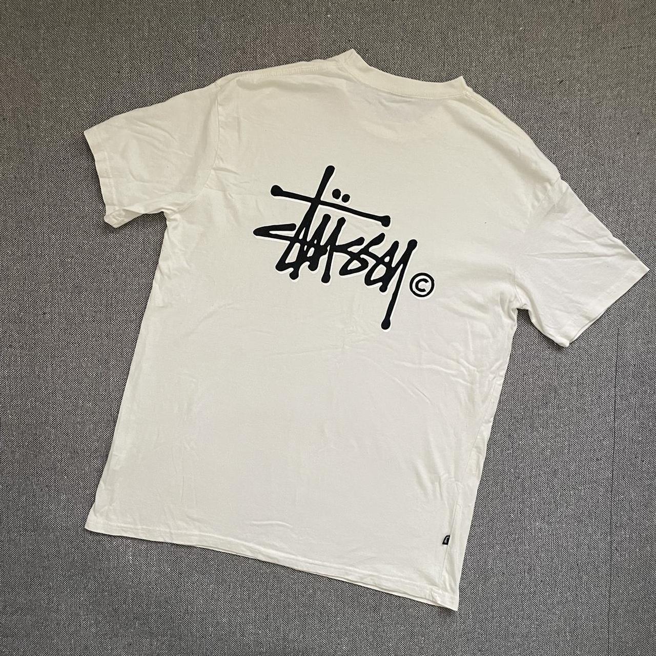 stussy tee ˚ ₊⁎⁺˳ ༚ brand: stüssy like new,... - Depop