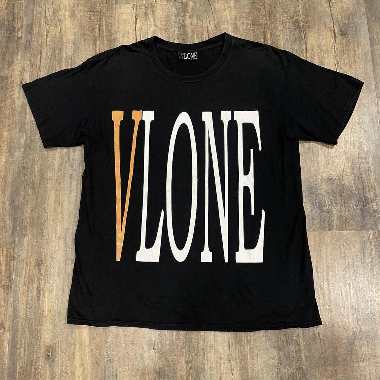 RARE Orange Vlone Staple Tee Inventory in Shop. Depop