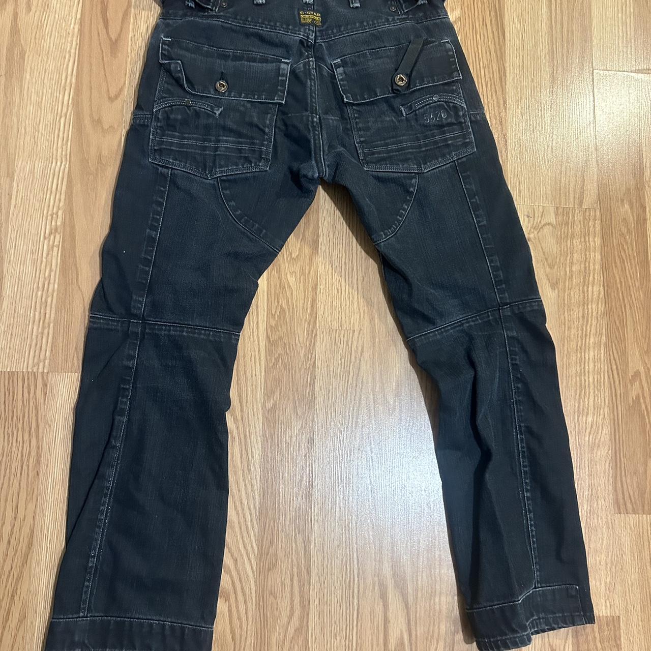 black G-Star RAW r33/01 jeans, light use - Depop