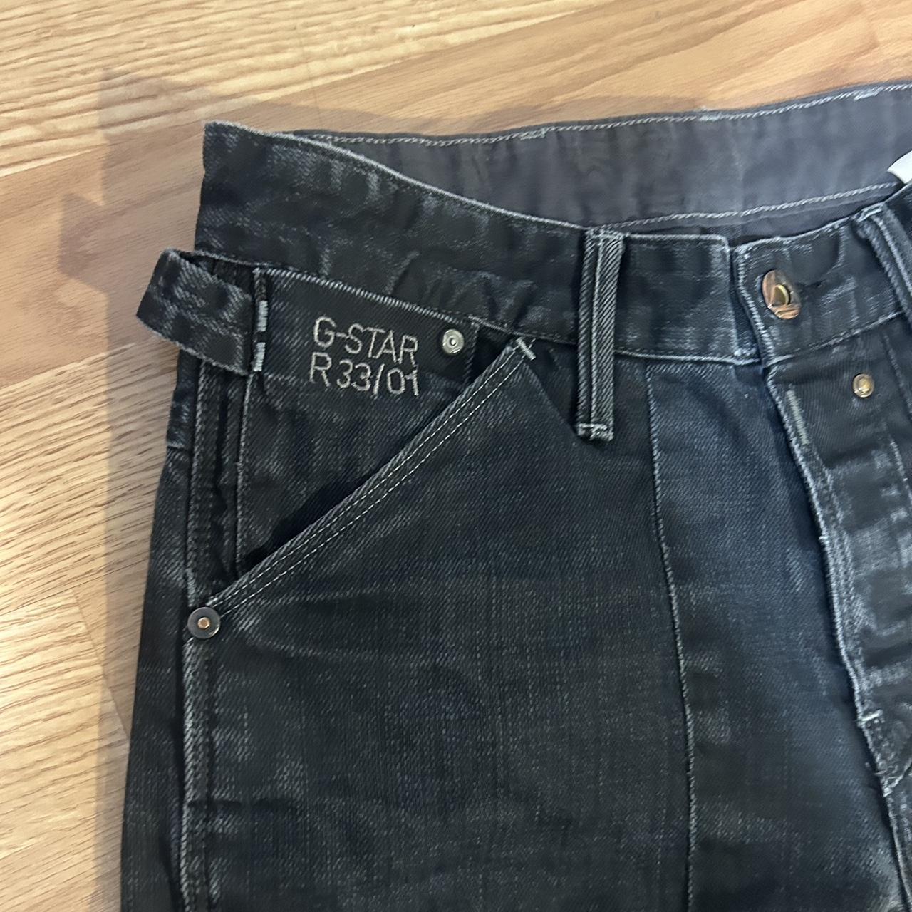 black G-Star RAW r33/01 jeans, light use - Depop