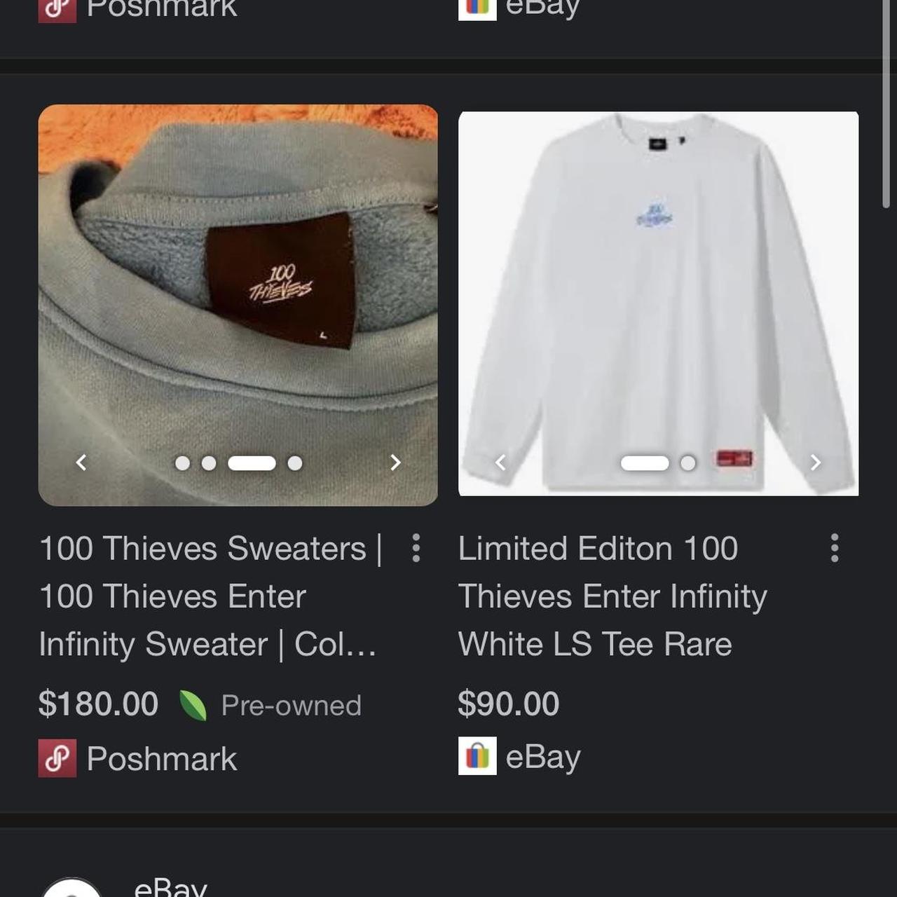 100 Thieves Enter cheapest Infinity Sweater