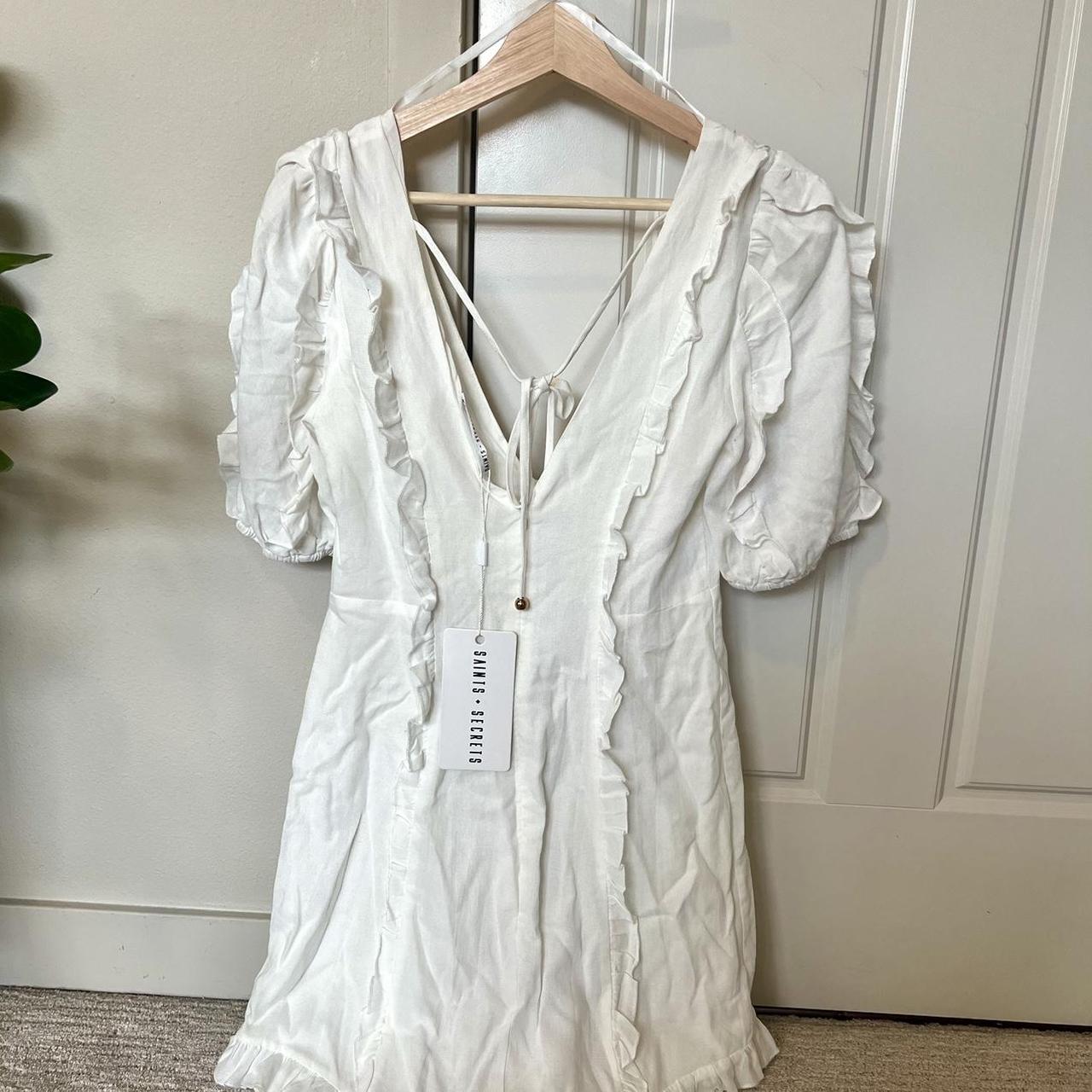 Saints and on sale secrets white dress