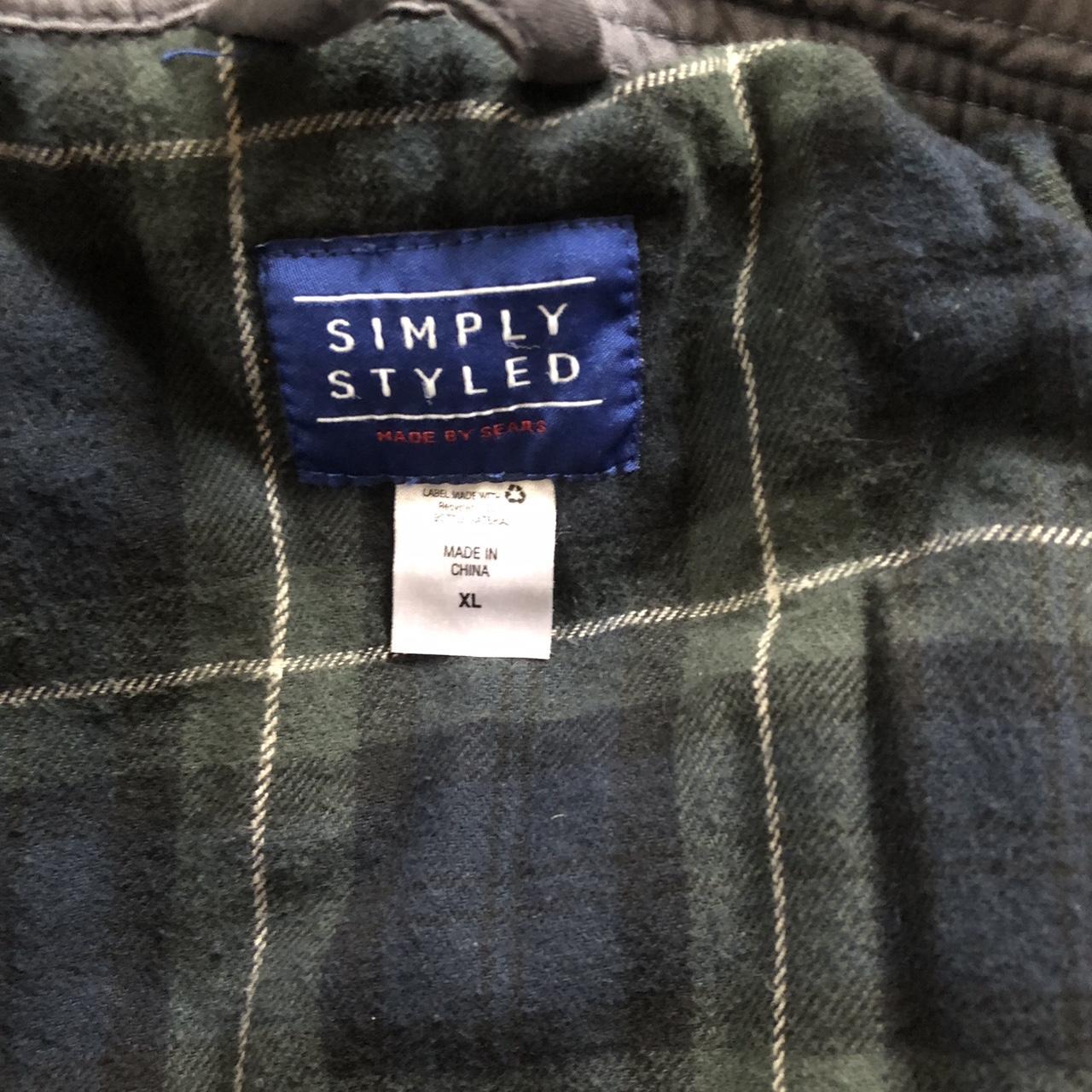 Simply styled shop jacket sears