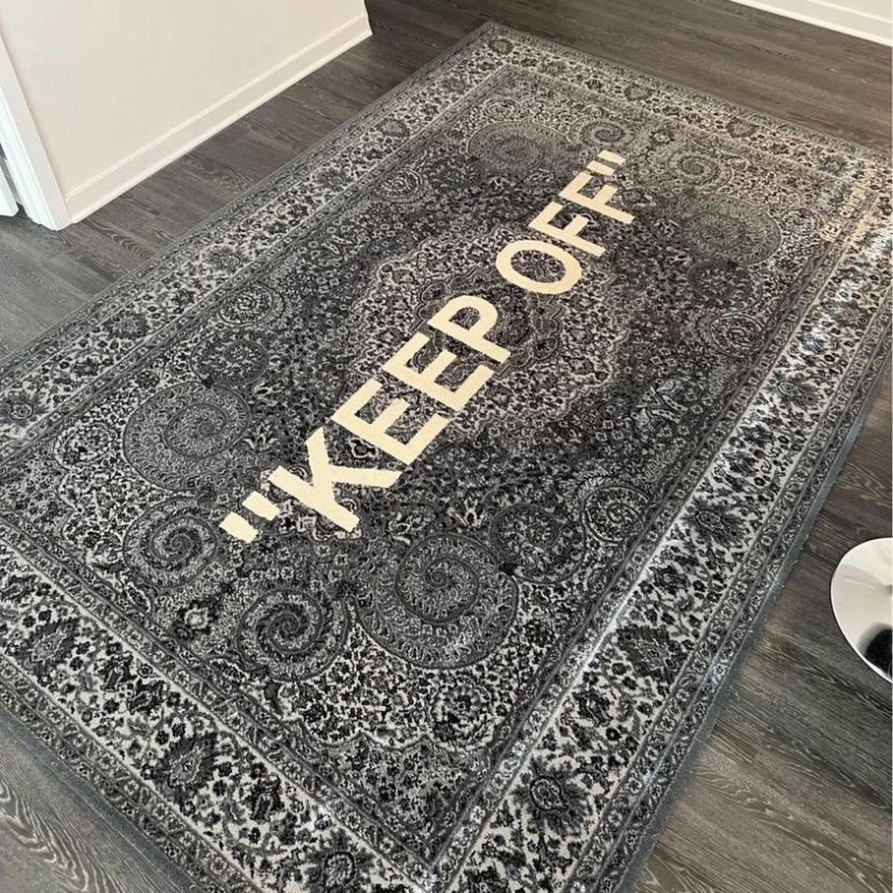 Area Rug Ikea Rug Keep Off Virgil Abloh Keep Off Virgil Abloh