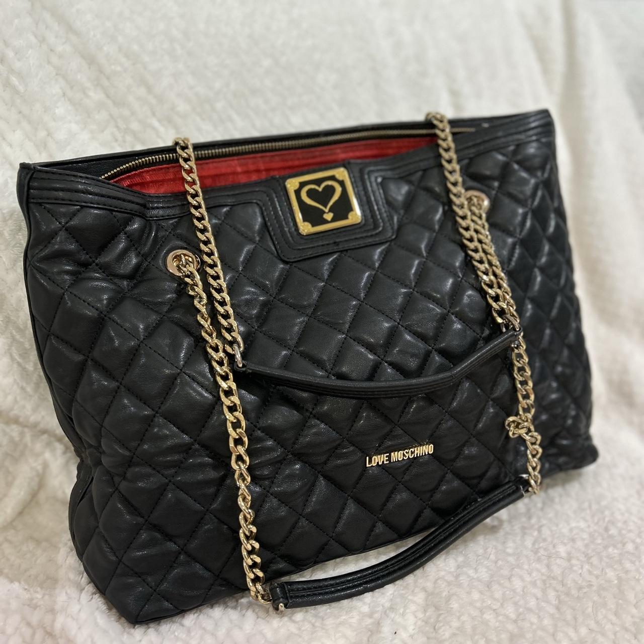 Love Moschino Black Tote - Depop