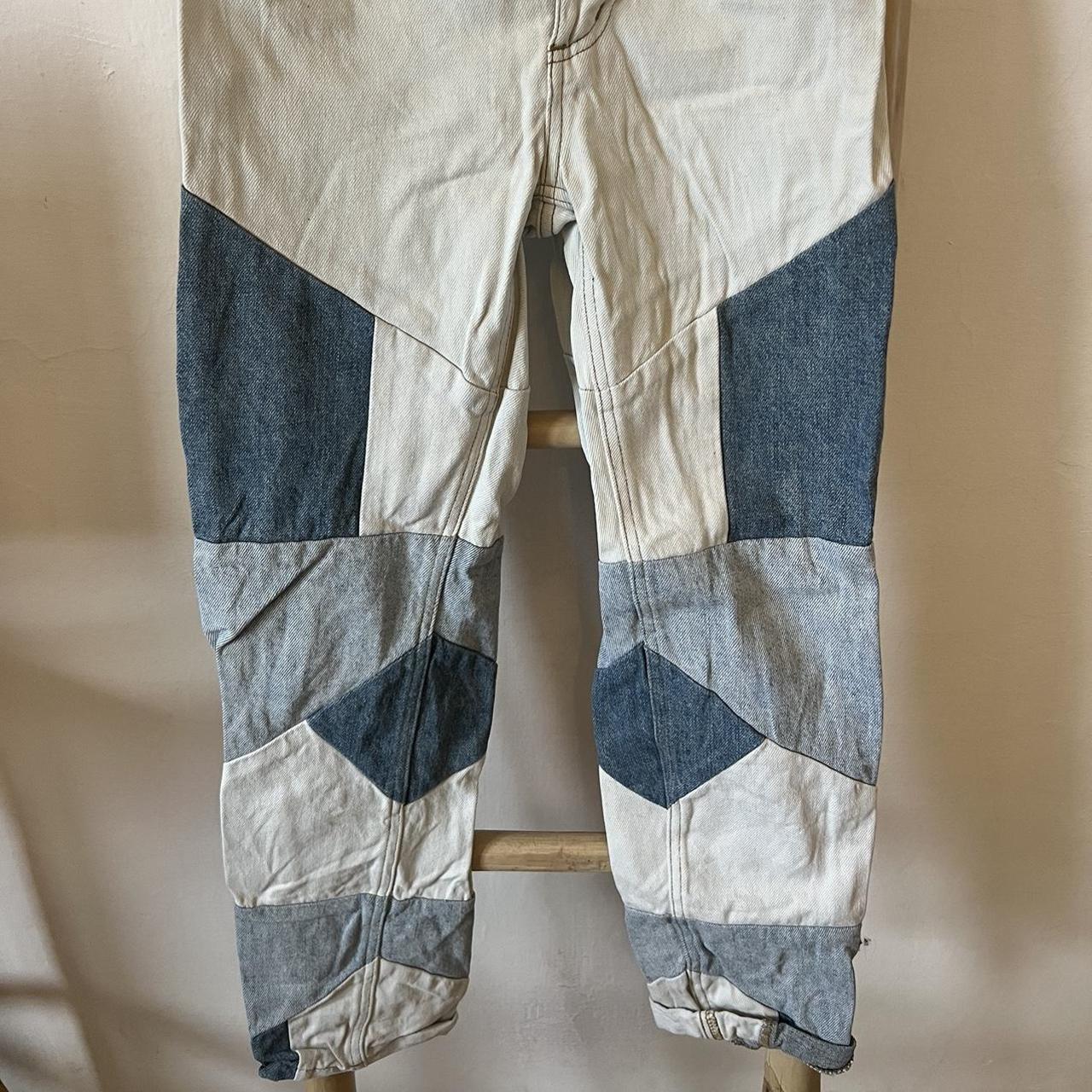 Patchwork Mom Jeans Urban Outfitters Bdg Depop