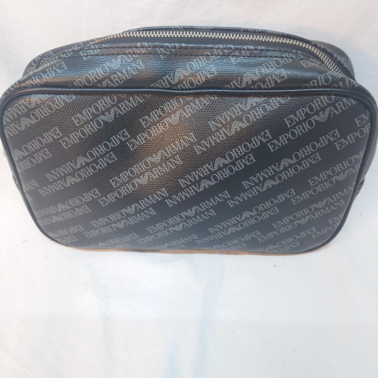 Emporio armani toiletry clearance bag