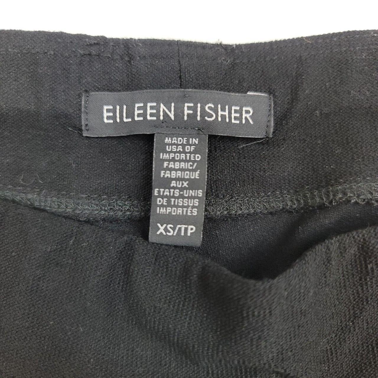 Eileen Fisher black system washable stretch crepe - Depop