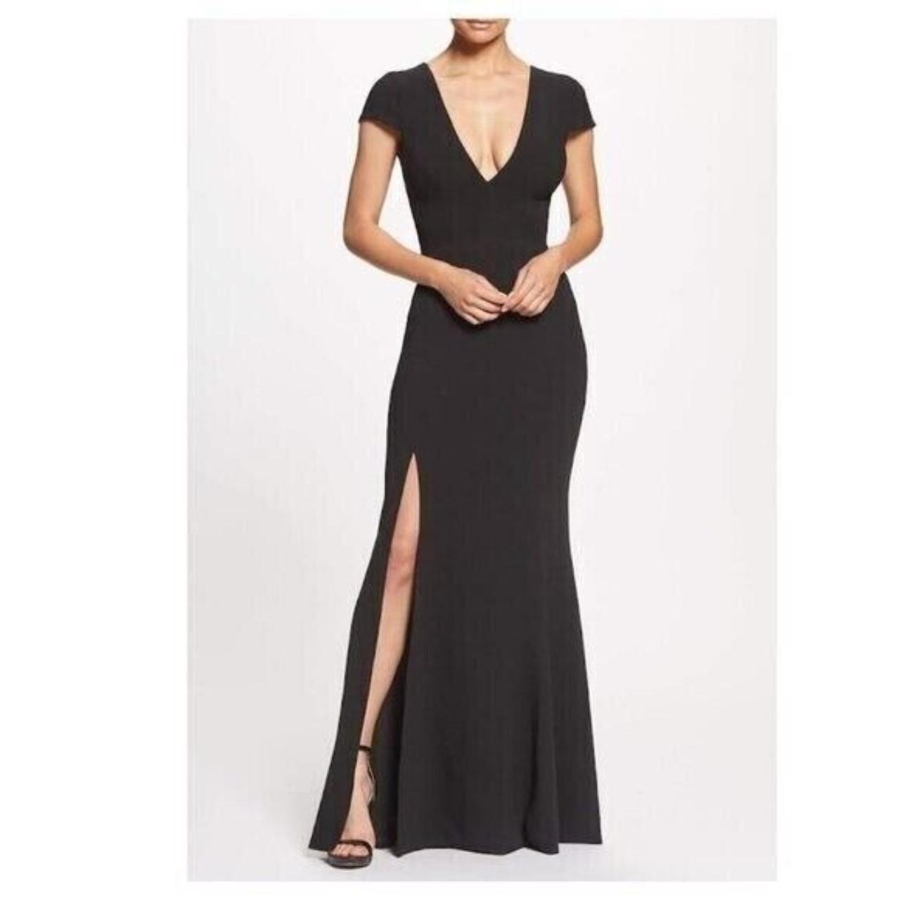 Dress the population black 2024 gown