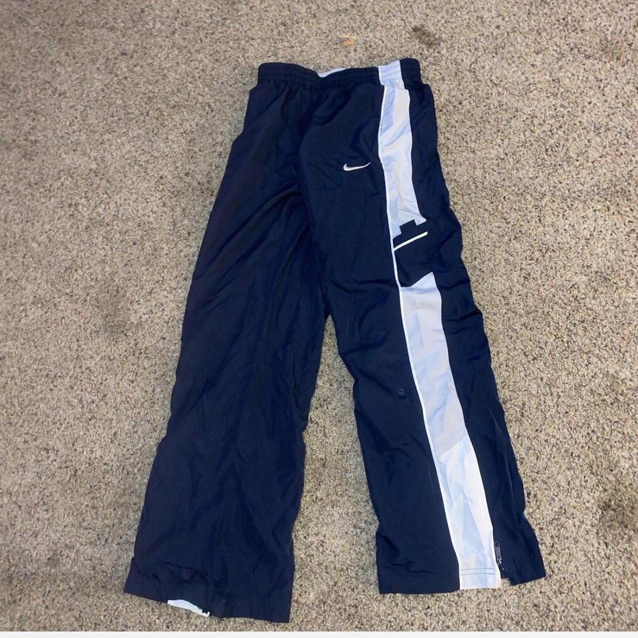 Nike Lightweight Track Pants Quarter zip on each leg