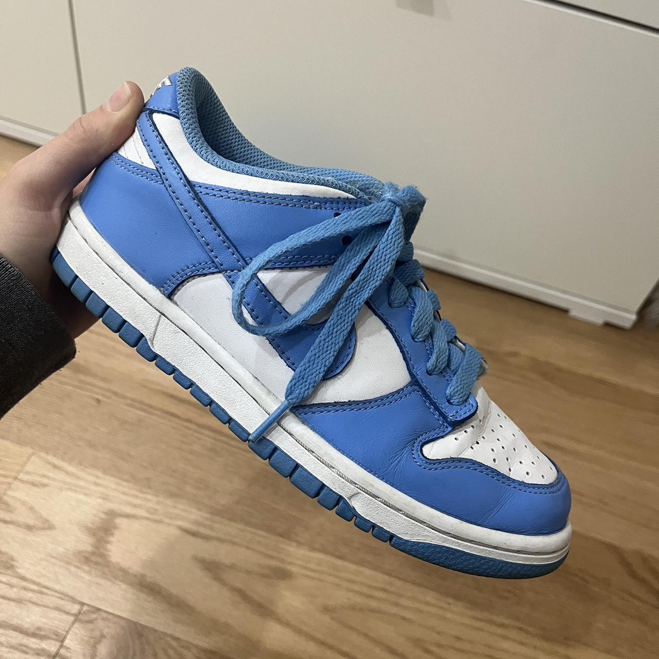 university blue dunks nike