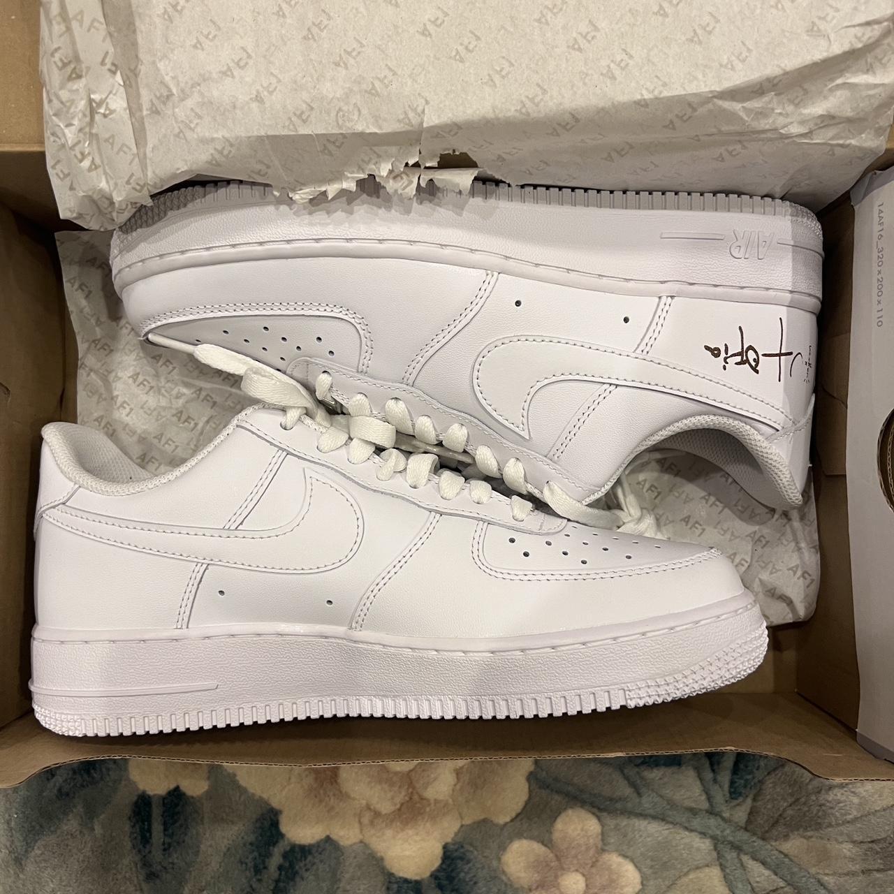 BRAND NEW Travis Scott Utopia Air Forces. NEVER... - Depop