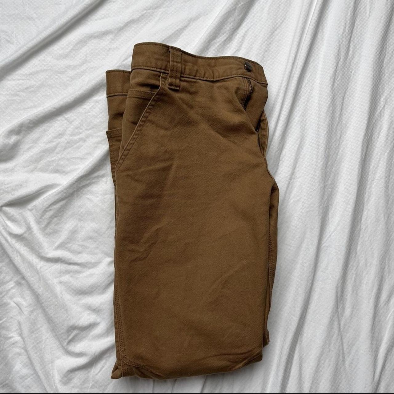 Carhartt Pants – Brown 34x30 - Depop