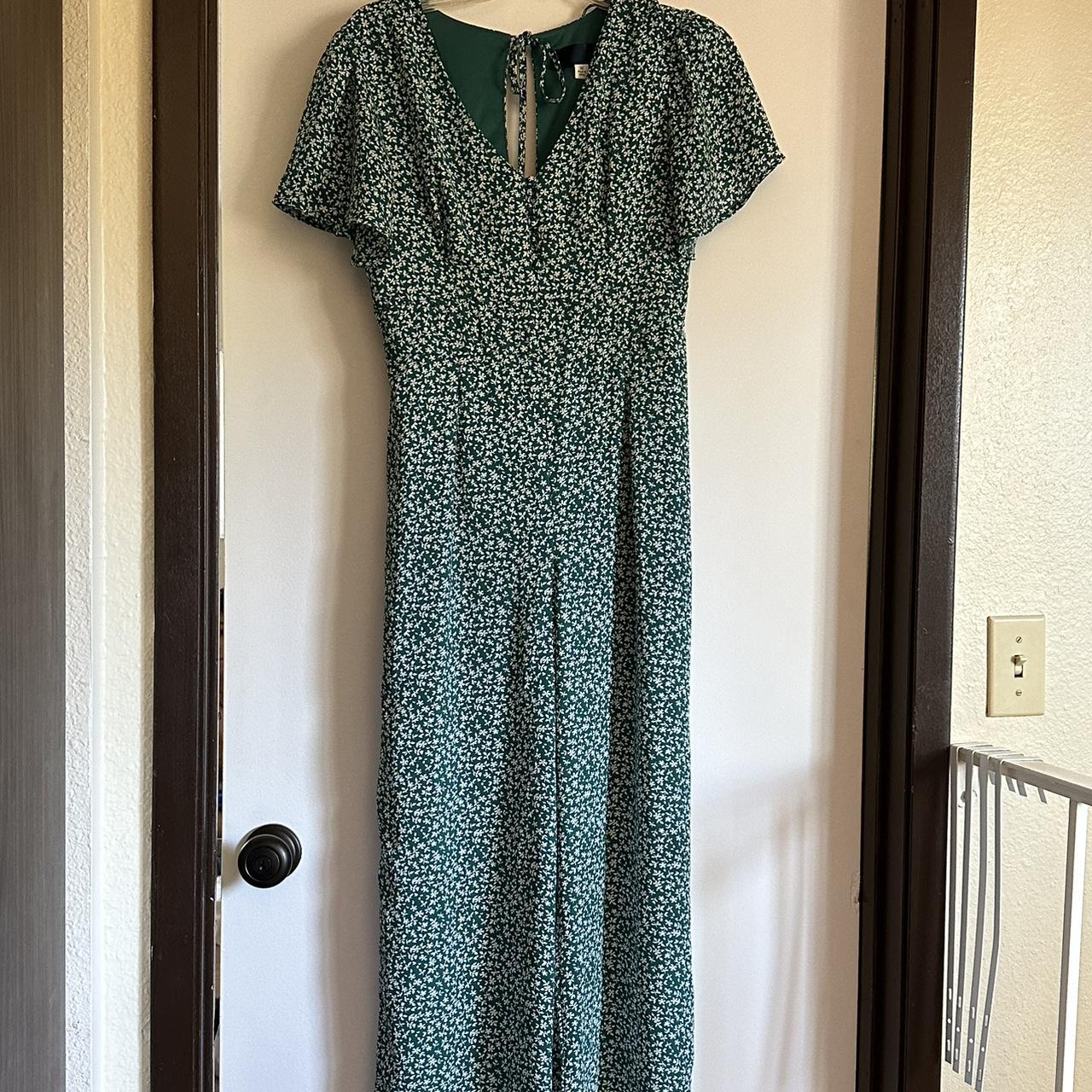 Francesca's green cheap jumpsuit