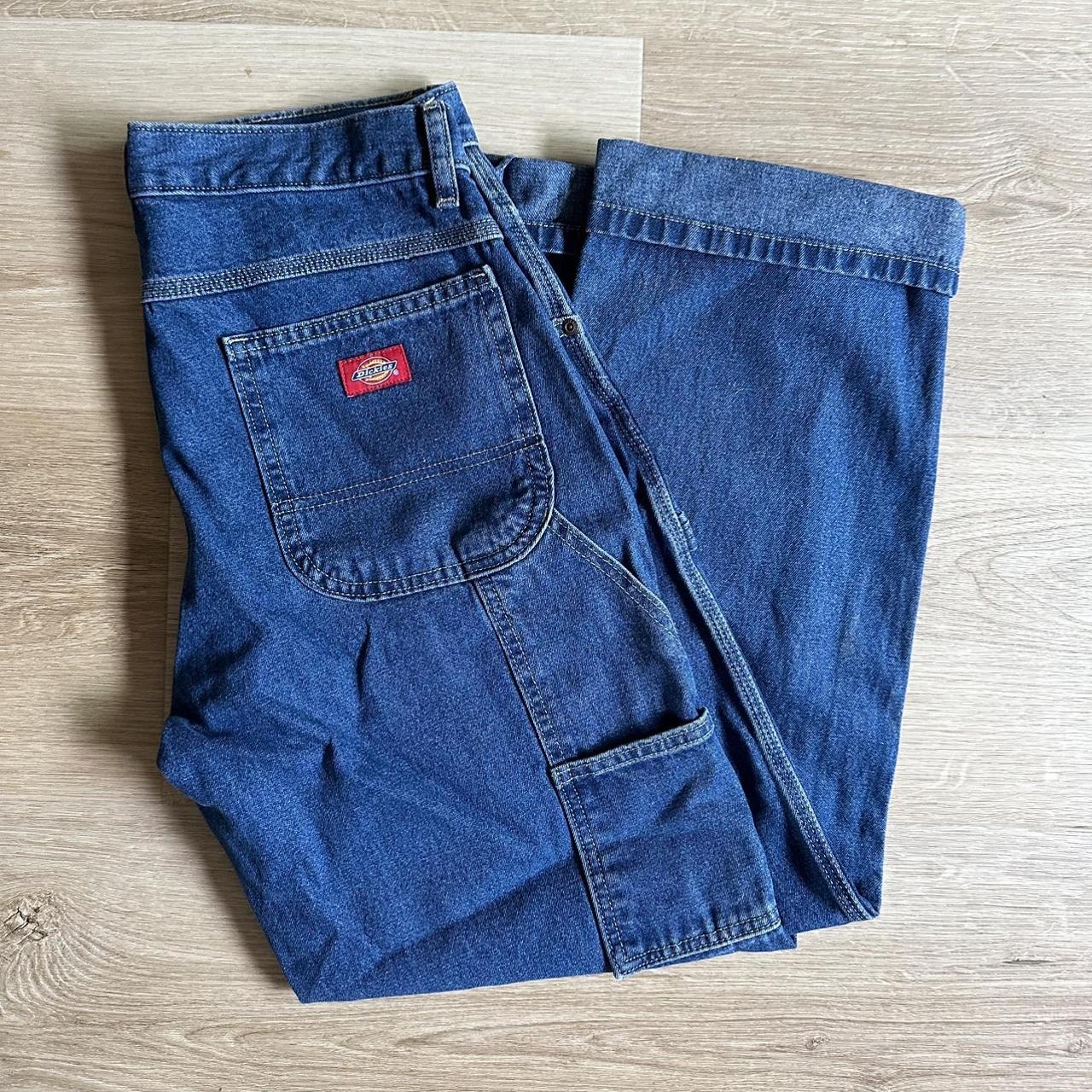 dickies jeans. $35 retail, worn once. no stains,... - Depop