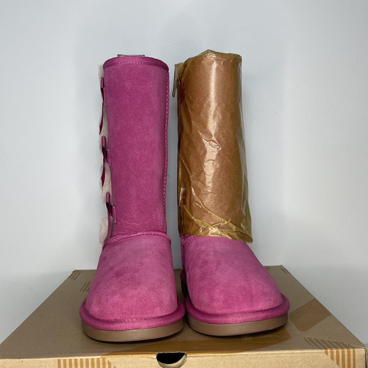 Tall pink ugg on sale boots