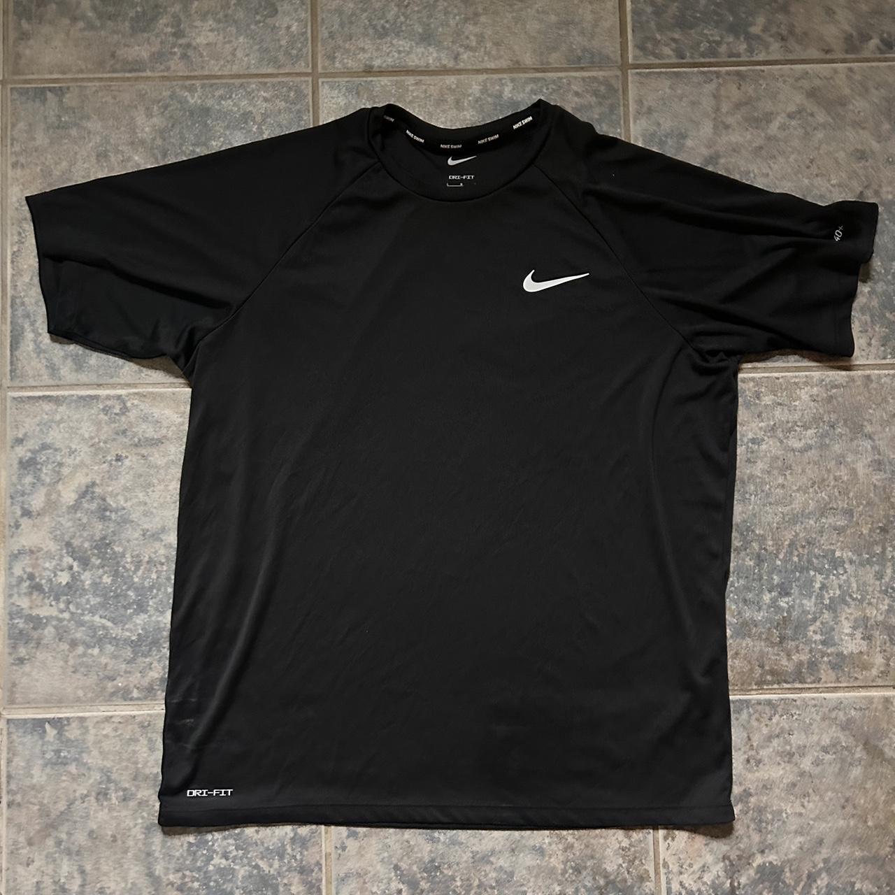 Nike Swim Men’s Short Sleeve Hydroguard T-Shirt UPF... - Depop