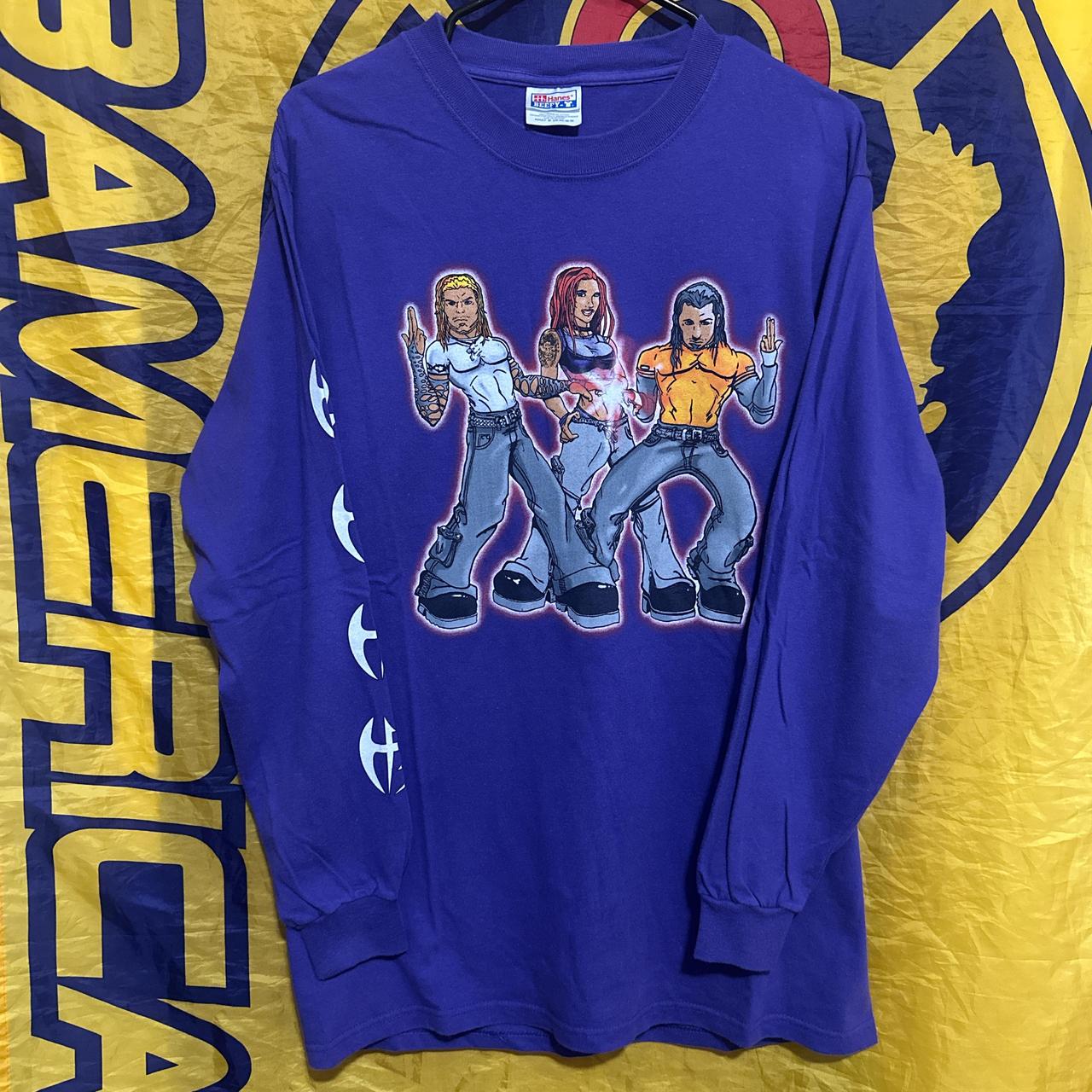 Vintage 2000 Xtreme Team Long Sleeve T Shirt Purple. Depop