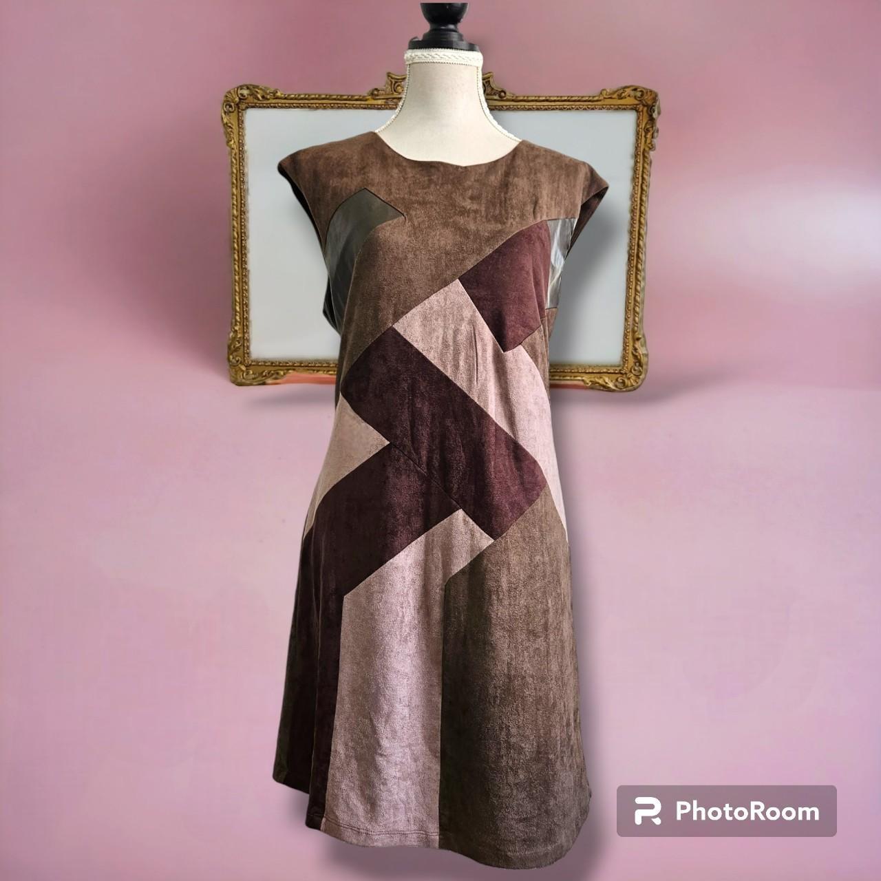 Caroline Morgan dress brown size 16 Brand Depop