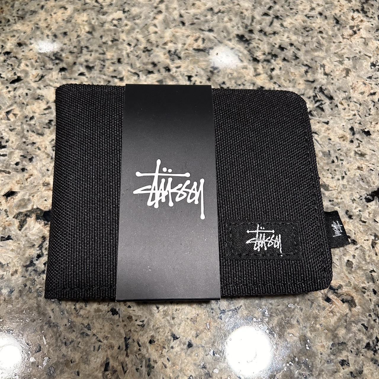 Black Stussy wallet brand new - Depop