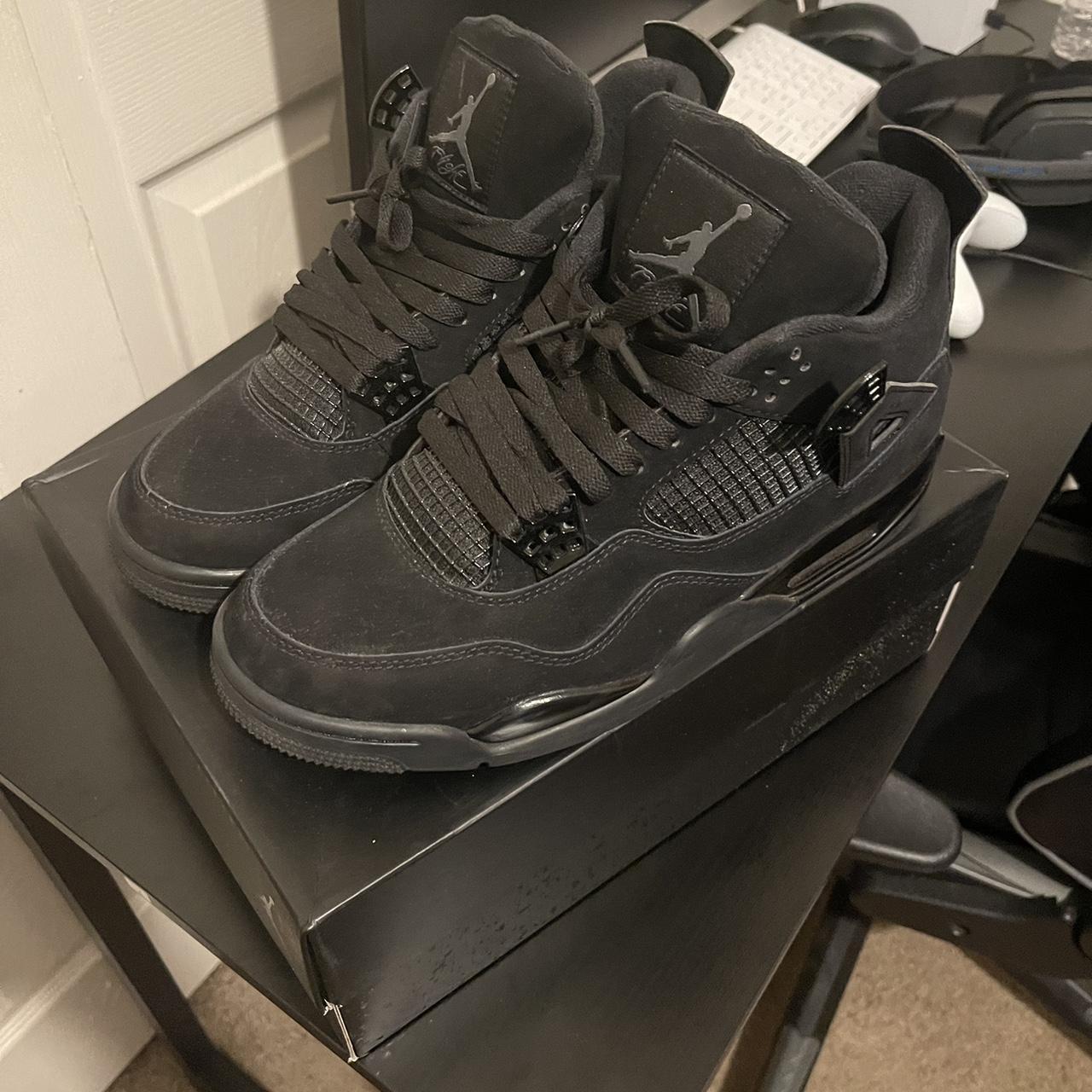 blackcat jordan 4's
