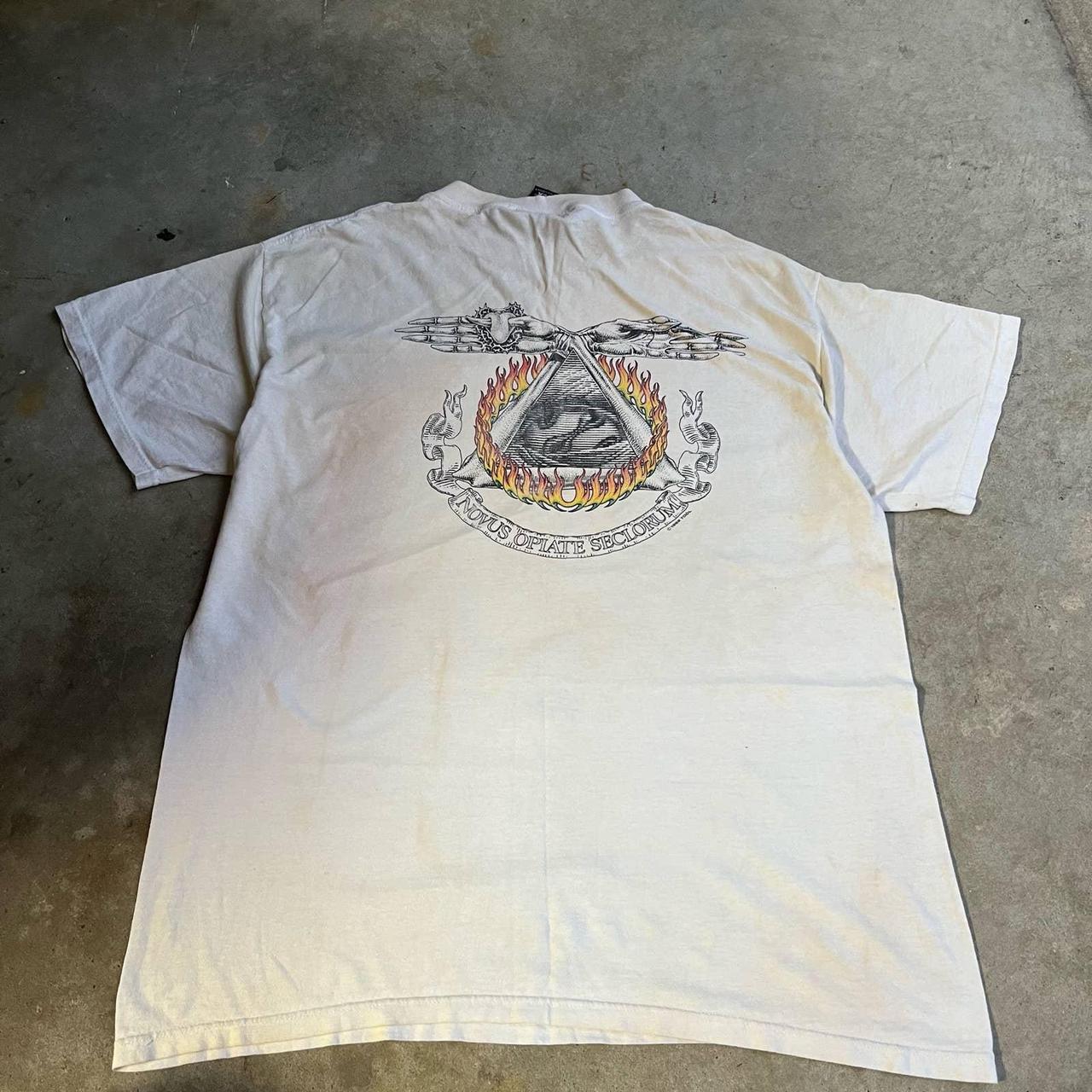 TOOL Band Shirt 1992 Novus Opiate Seclorum RARE XL