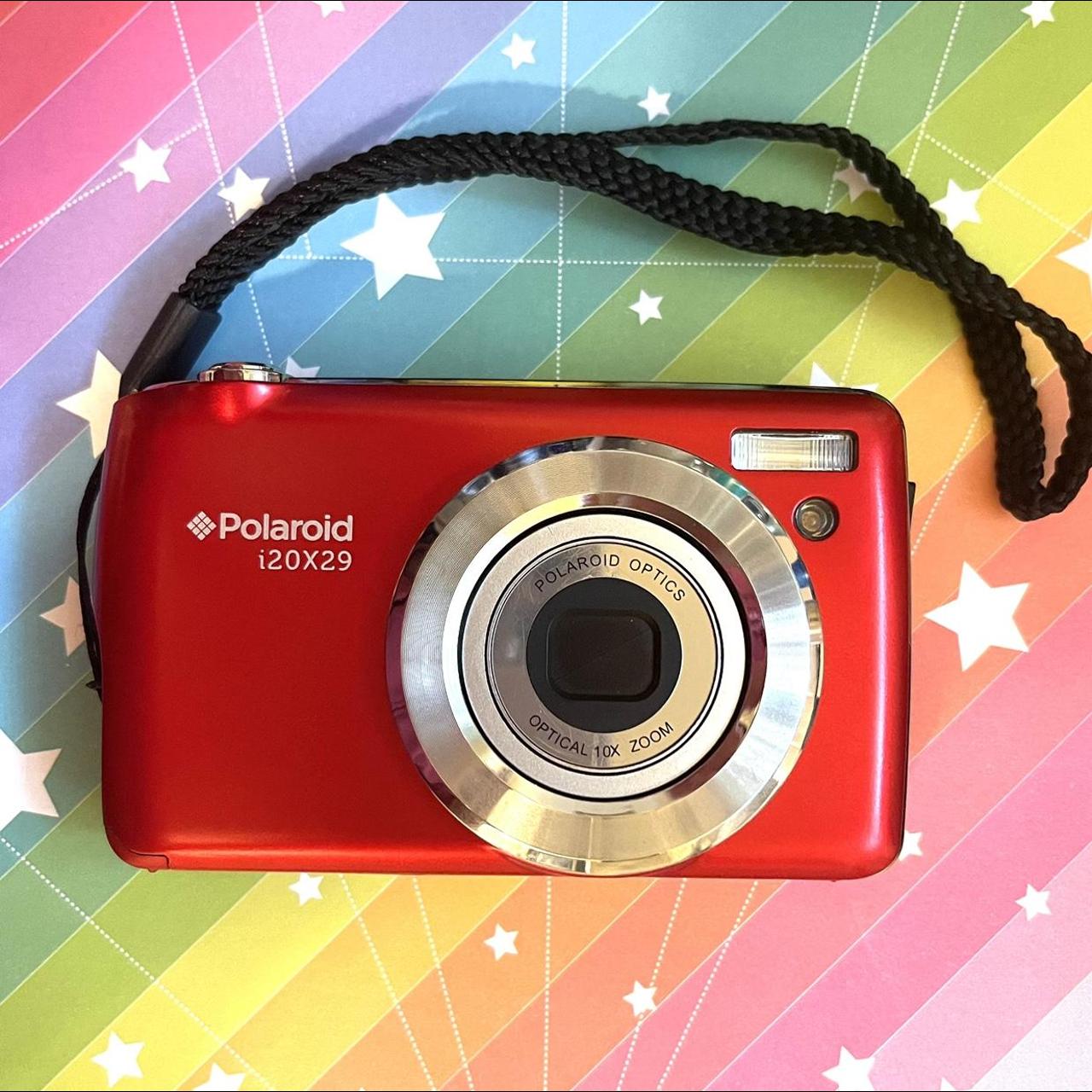 Polaroid I20x29 Digital Camera Red •polaroid I20x29 - Depop