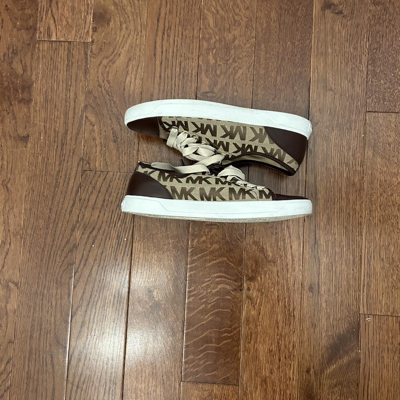 michael kors trainers brown