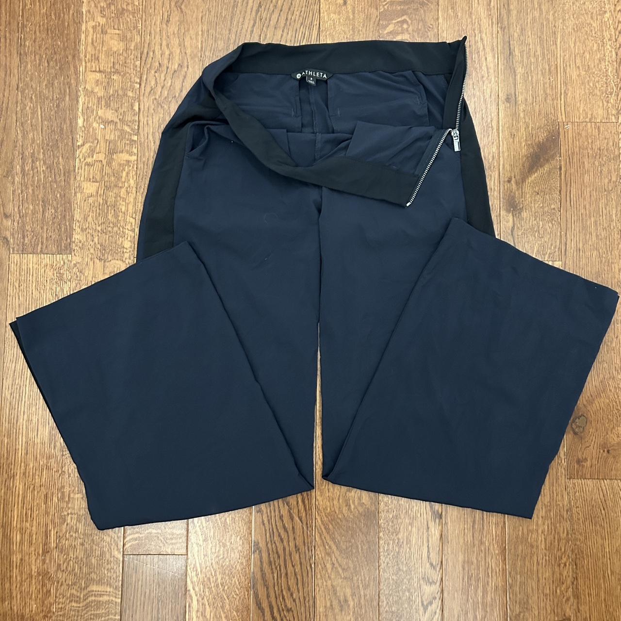 Athleta Women's Navy and Blue Trousers (3)