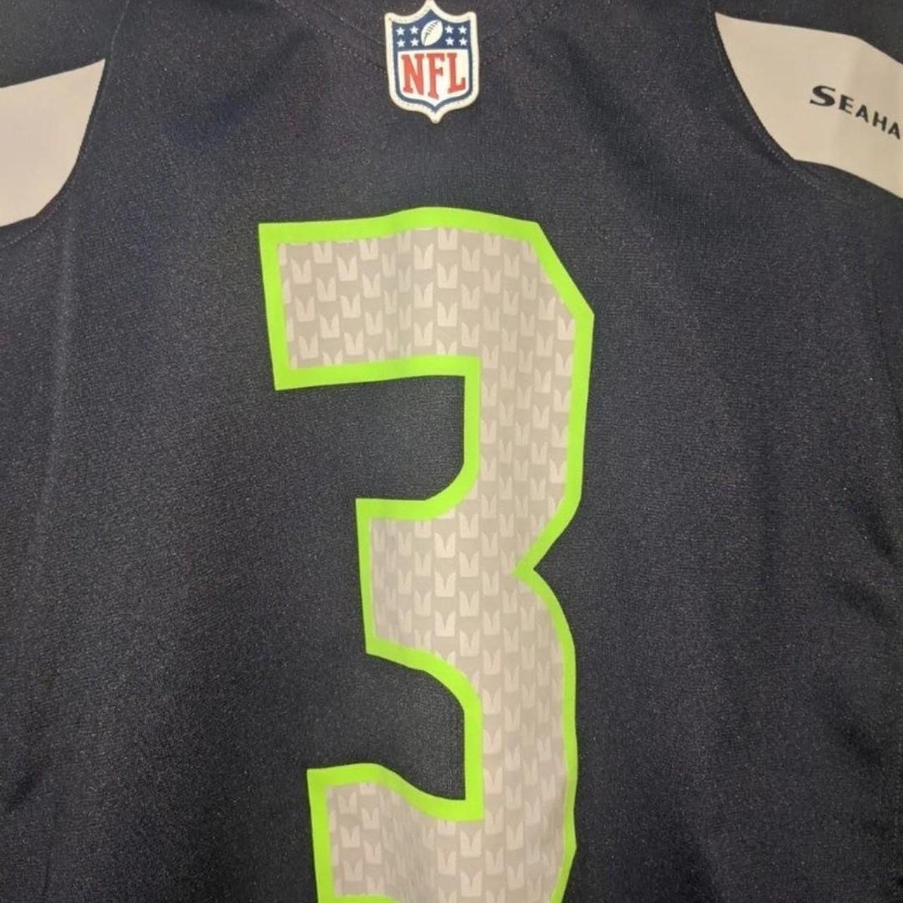 Nike, Shirts, Nike On Field Seattle Seahawks Russell Wilson Jersey Size  Small