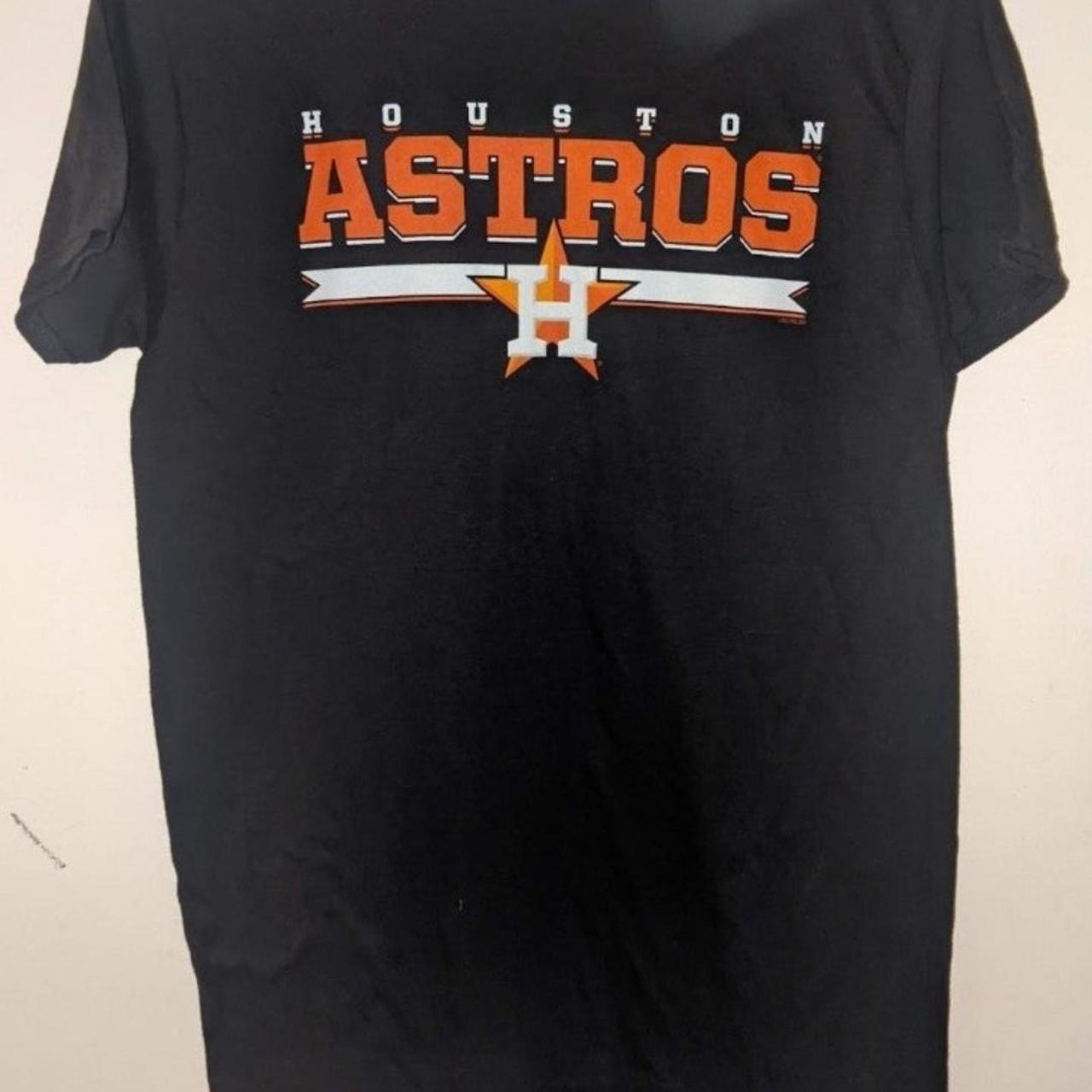 Majestic Houston Astros Postseason T-Shirt Never - Depop