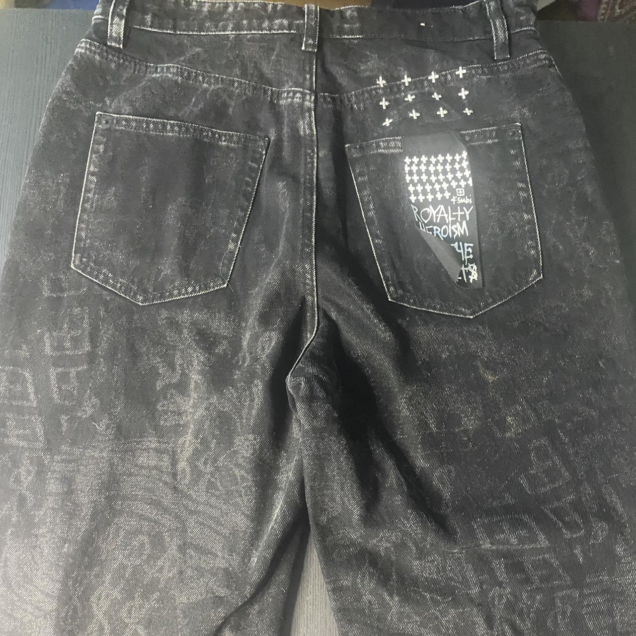 Ksubi Jeans Men's size 29 Black with subtle design | Depop