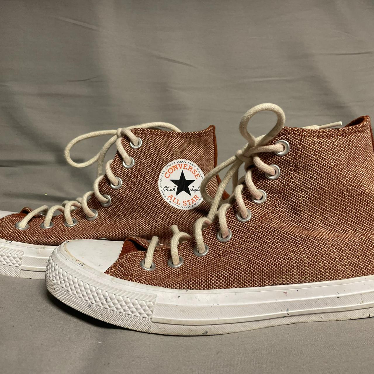 burnt orange converse