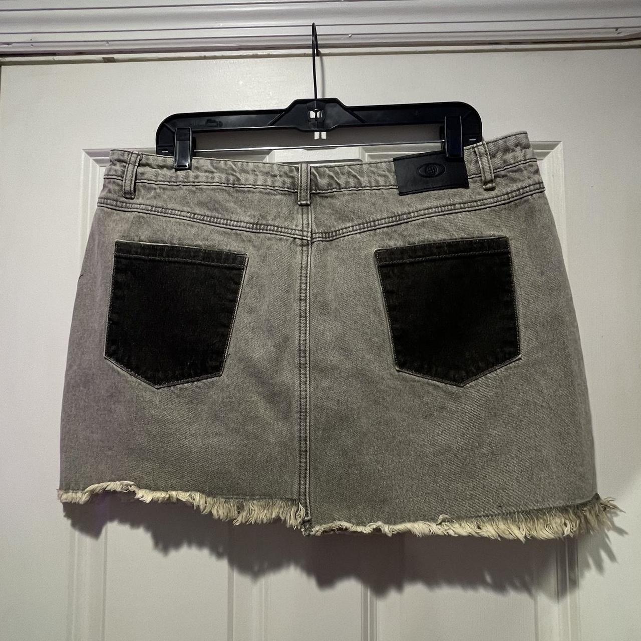 Luxe to Kill khaki wash mini skirt Brand new it... Depop