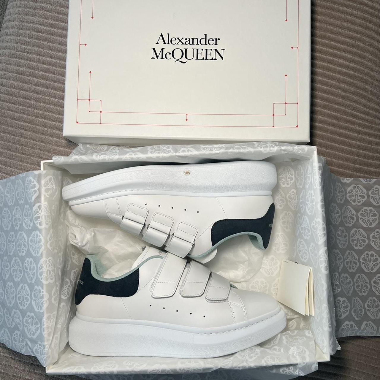 Brand new Alexander Mcqueen Velcro sneakers for sale Depop