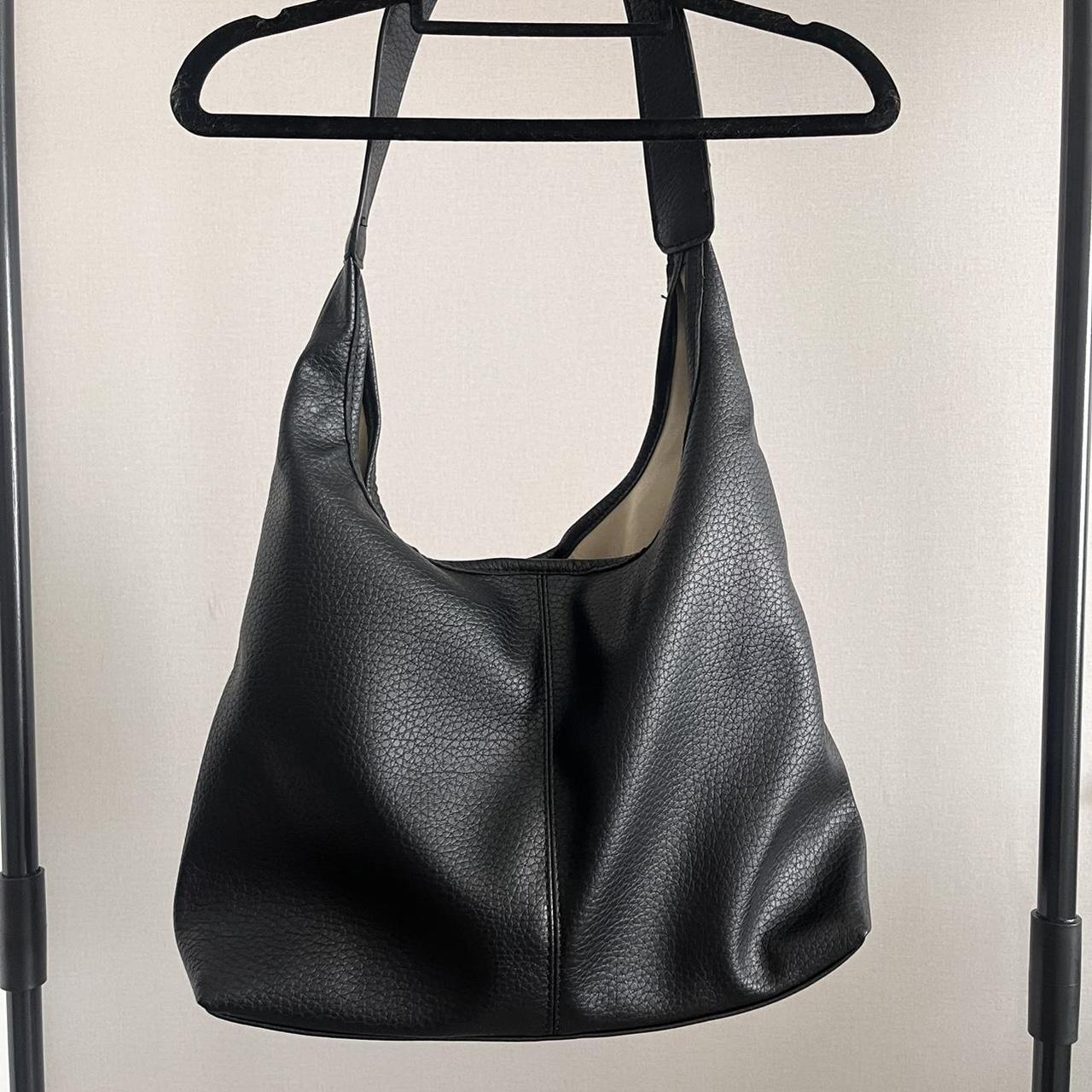Black Tote handbag - Hobo Bag Purse- Minimalist... - Depop