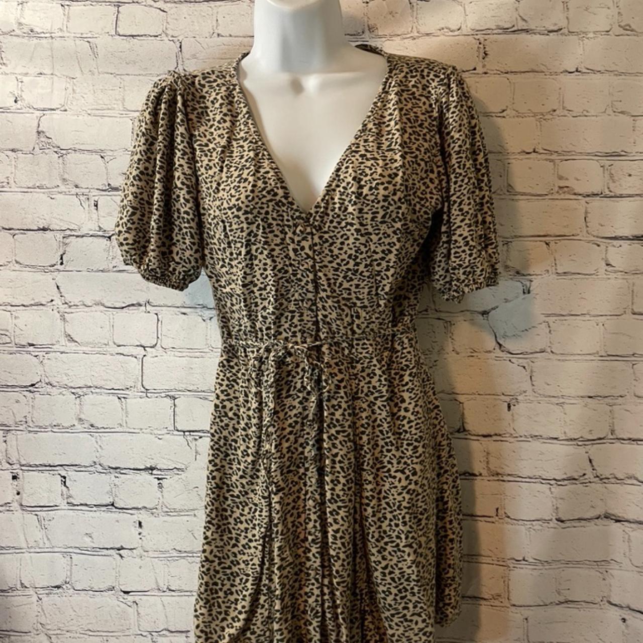 Abercrombie 2024 leopard dress